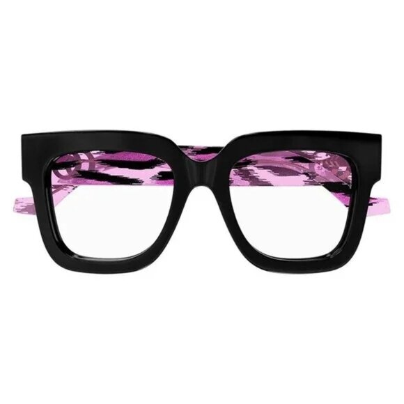 NEW GUCCI SQUARE EYEGLASSES GUCCI BLACK CLEAR EYEWEAR
